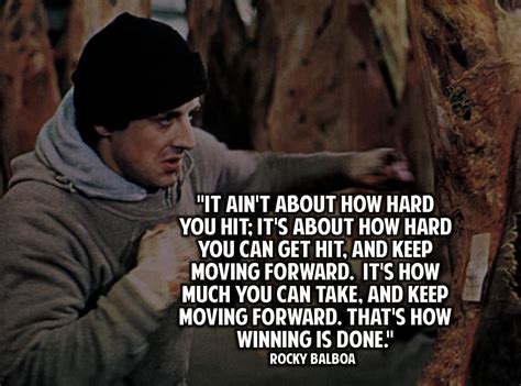 rocky quote to son|rocky quote about getting hit.